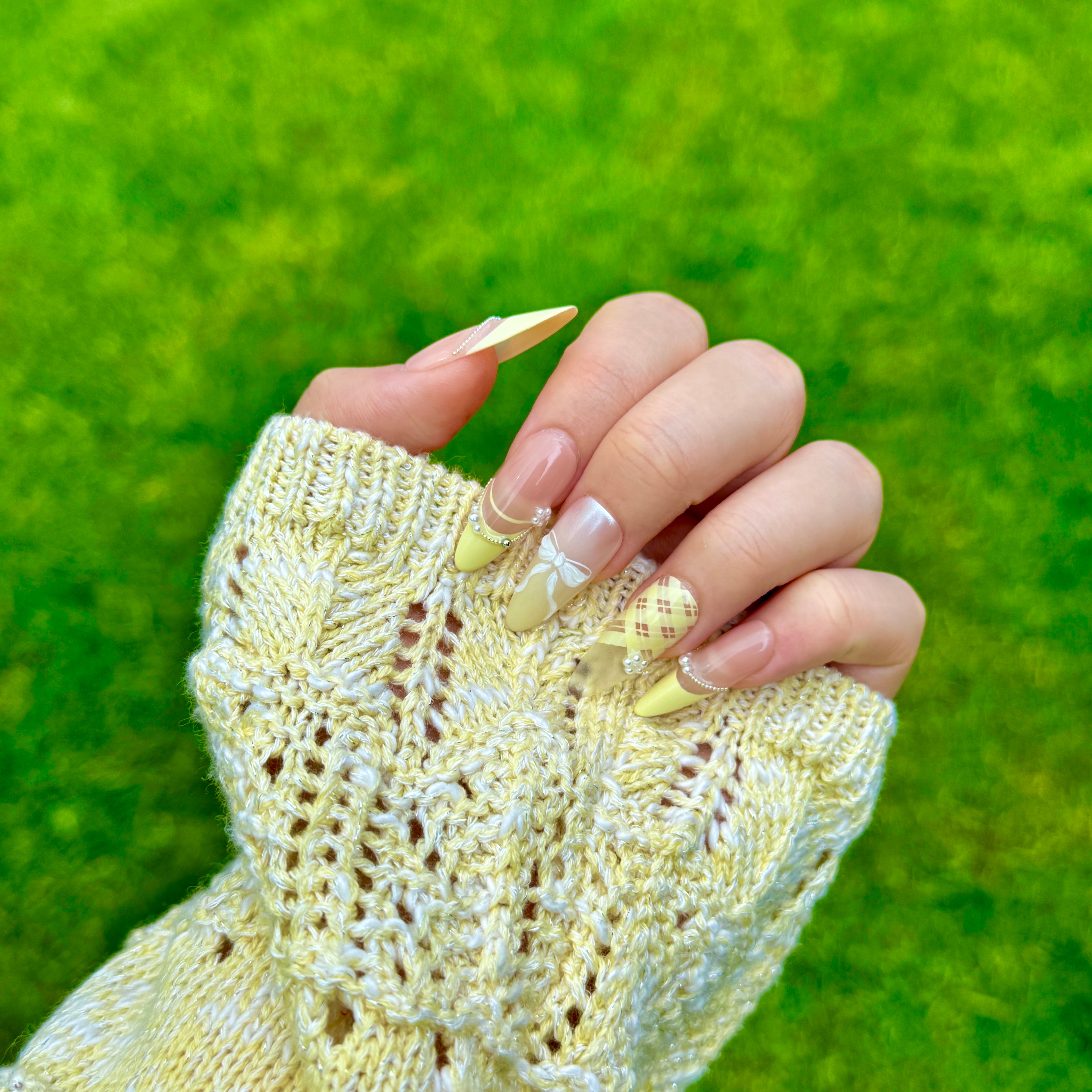Lemon Yellow Cardigan